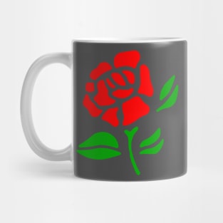 Red Rose Mug
